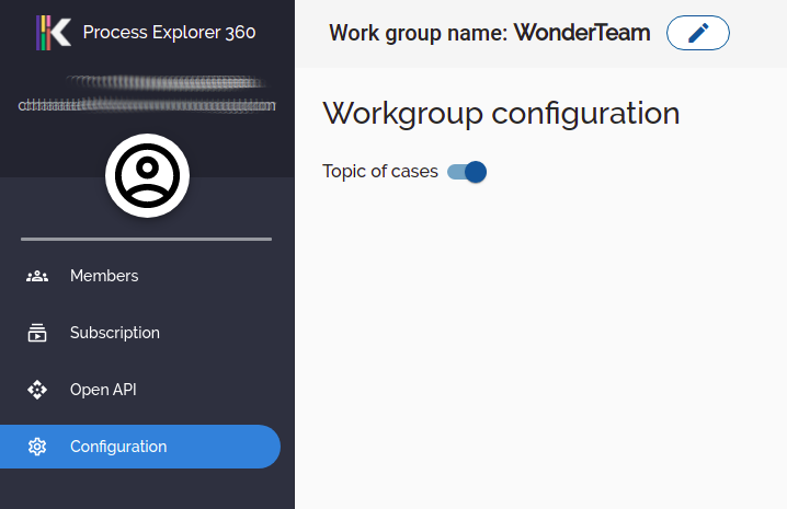 workgroup - configuration